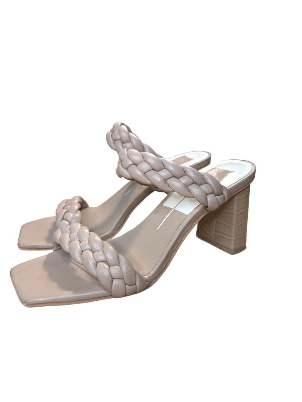 Dolce Vita Paily Braided Block Heel Sandal Size 9